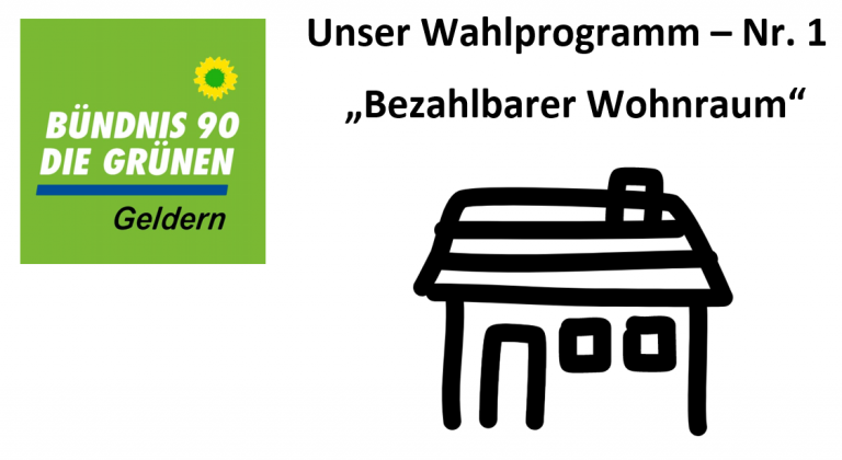 Unser Wahlprogramm – Nr.1 Bezahlbarer Wohnraum