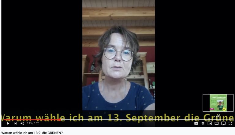 Warum wähle ich am 13. September die Grünen?