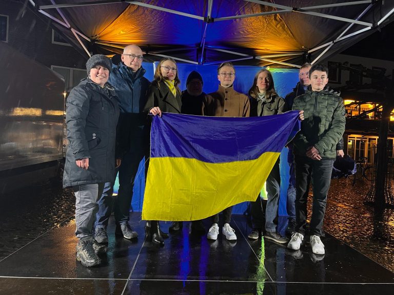 Jahrestag des Einmarsches Russlands in die Ukraine